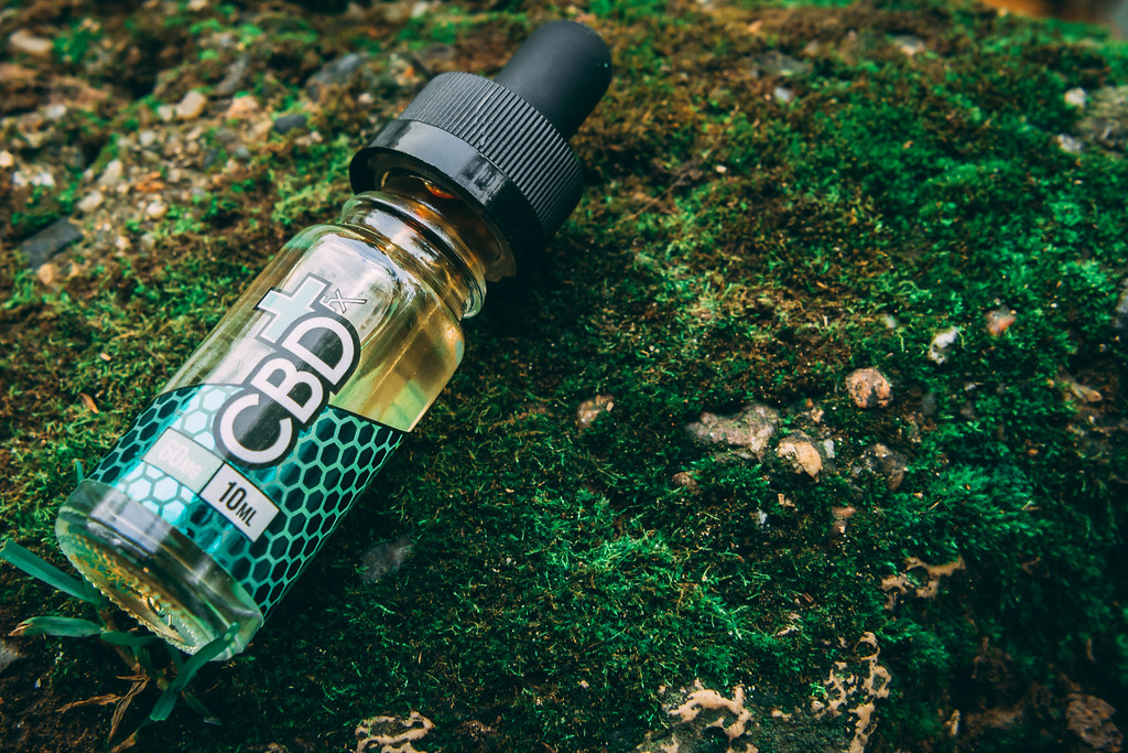 CBD tincture bottle