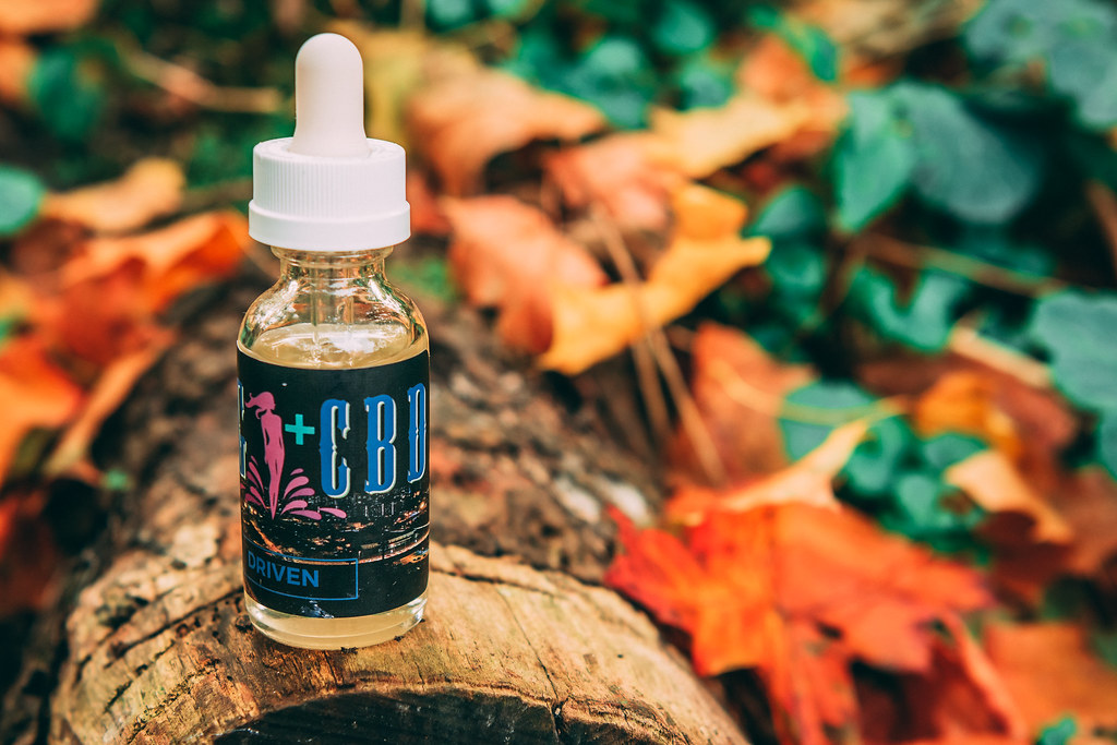 CBD tincture bottle